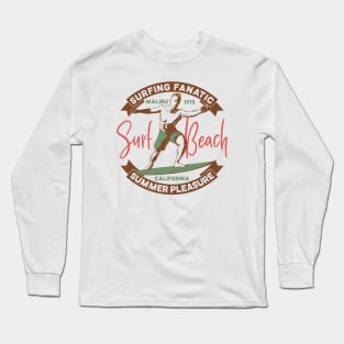 Surfing fanatic summer pleasure Long Sleeve T-Shirt